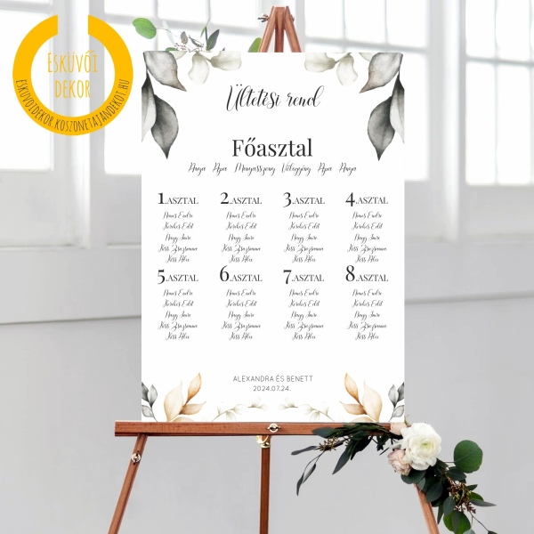 Ültetési rend (álló)