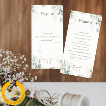 Meghívó (kétoldalas)