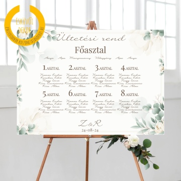 Ültetési rend (fekvő)